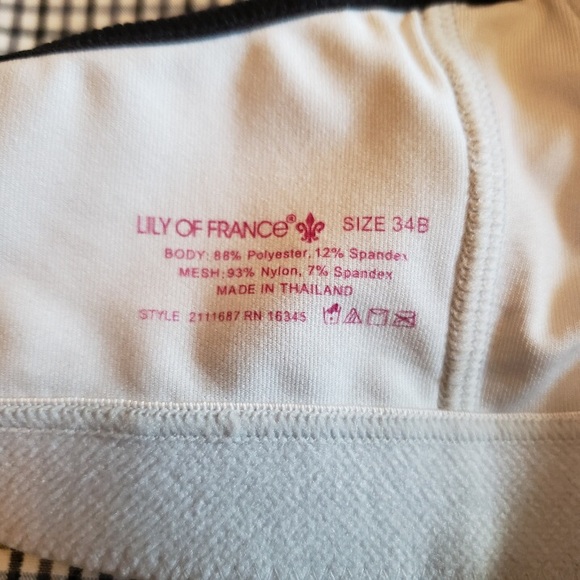 Lily of France Sport Crop Top - Picture 4 of 4